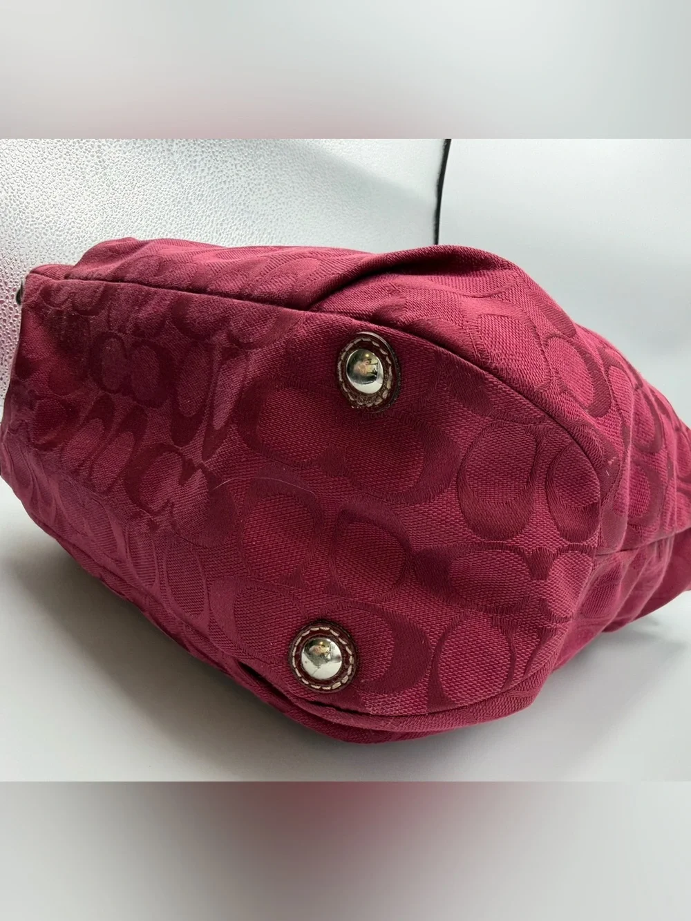 Coach Soho Signature Jacquard Tote Bag (Style F17401) Vintage Y2K